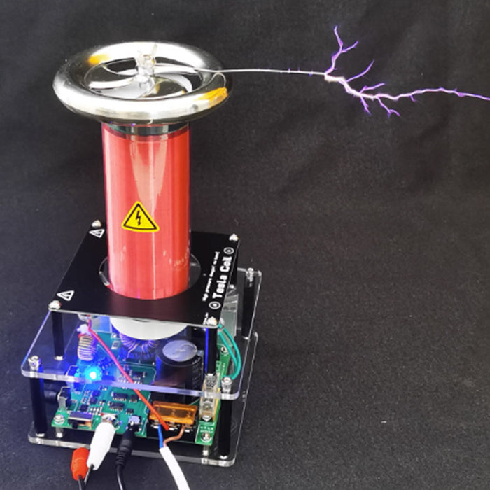 Mini Solid-State Integrated Tesla Coil with Arc Music Playback Experimental Science Creative Gift