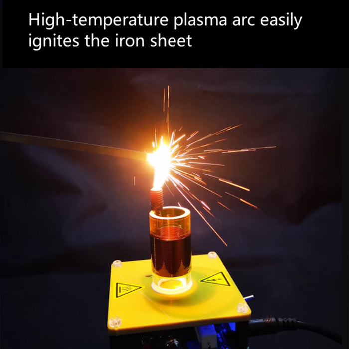 HFSSTC High-Frequency Tesla Coil Plasma Candle Teaching Tool Experimental Science Gift