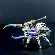 Mechanical Beetle 3D Metal DIY Insect Metal Assembly Model Colorful Parts Toy 200PCS - EngineDIY