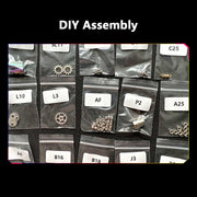 Mechanical Beetle 3D Metal DIY Insect Metal Assembly Model Colorful Parts Toy 200PCS - EngineDIY