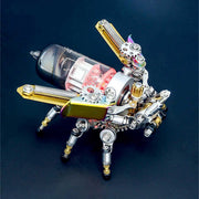 Mechanical Firefly 3D Metal DIY Insect Metal Assembly Model Colorful Parts Decoration 200PCS - EngineDIY