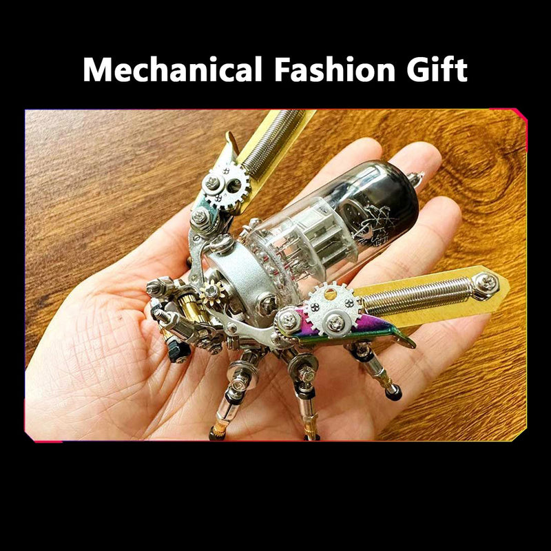 Mechanical Firefly 3D Metal DIY Insect Metal Assembly Model Colorful Parts Decoration 200PCS - EngineDIY