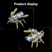Mechanical Firefly 3D Metal DIY Insect Metal Assembly Model Colorful Parts Decoration 200PCS - EngineDIY