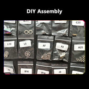 Mechanical Firefly 3D Metal DIY Insect Metal Assembly Model Colorful Parts Decoration 200PCS - EngineDIY