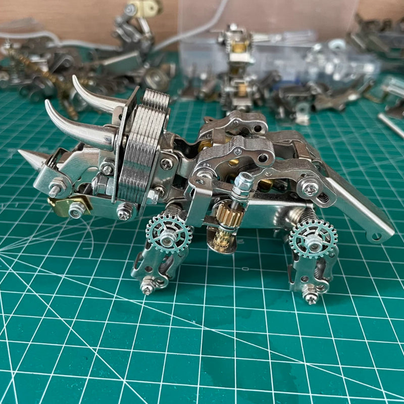 Dragon 3D DIY Steampunk Metal Assembly Model Creative Toy - EngineDIY