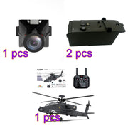 YU XIANG Apache GPS Helicopter F11-S AH64 1/32 Scale 2.4G 6CH RC Dual-Axis Co-Drive Flybarless 6G/3D Stunt - EngineDIY