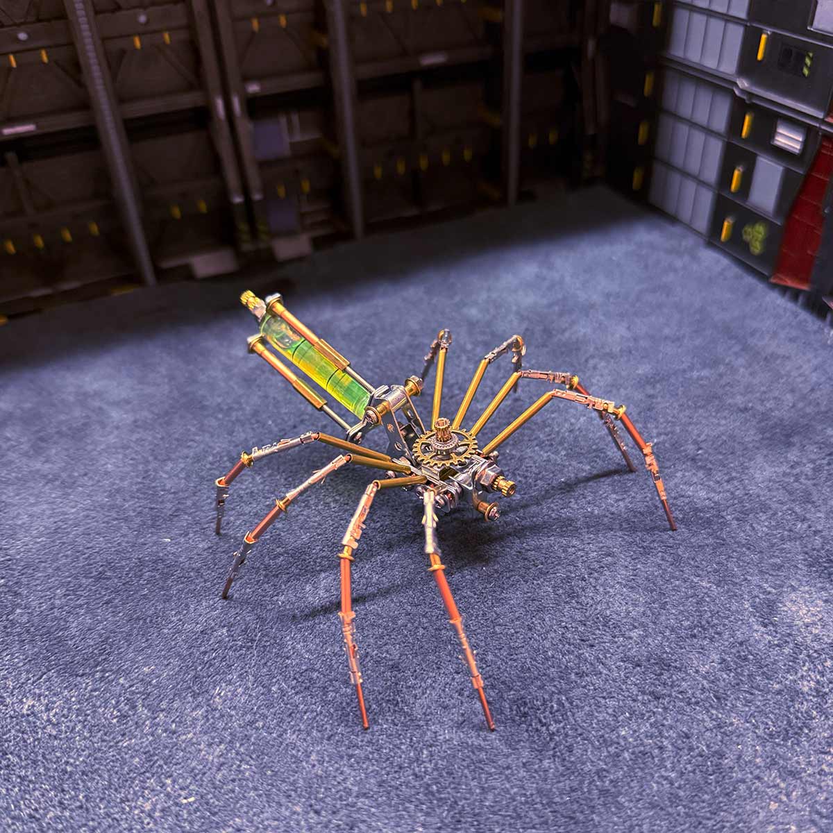 3D Metal Mechanical Spider Assembly Model Kit