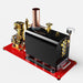rw-bl1k mini reversible reciprocating single-cylinder live steam engine kit with boiler diy kit