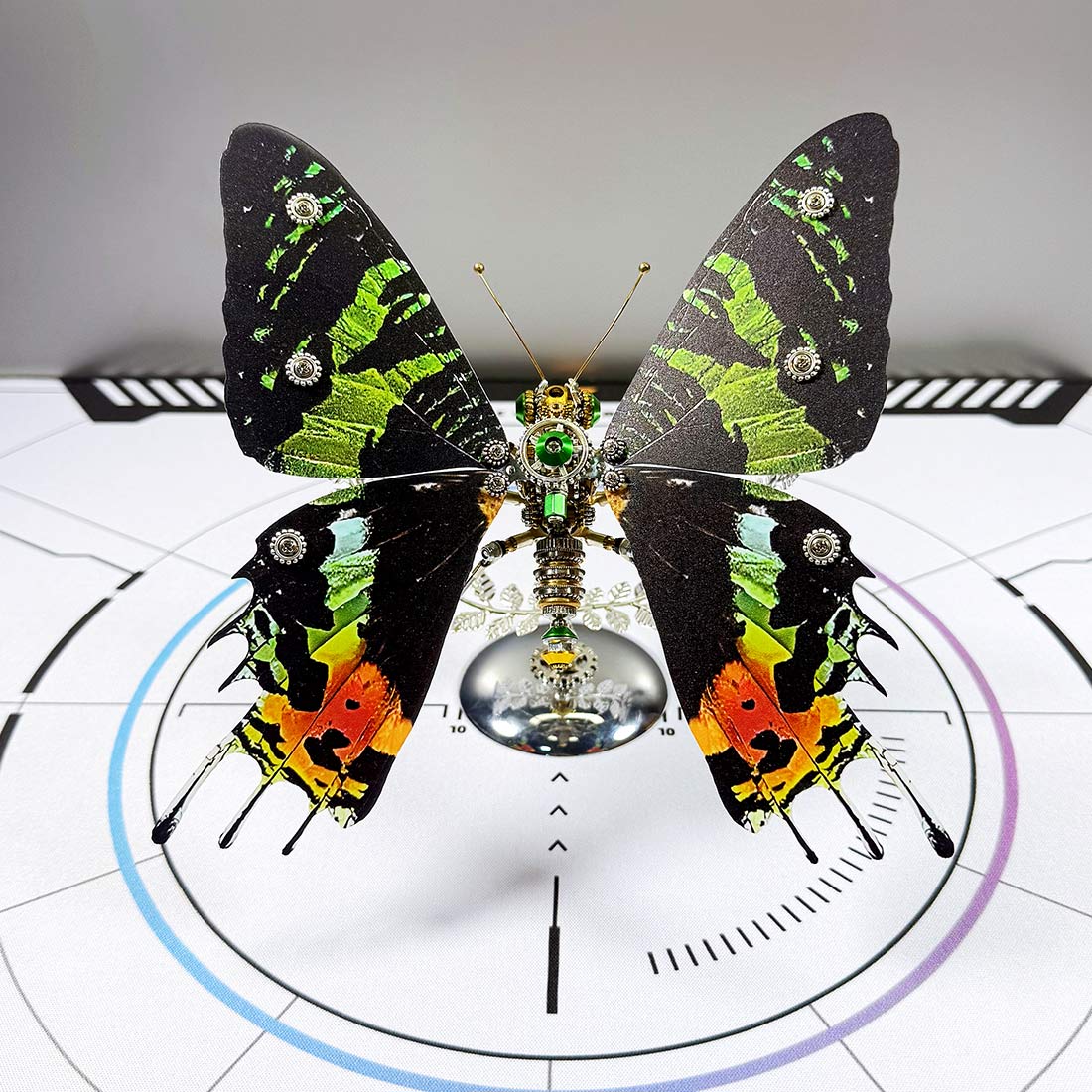 3D Metal Mechanical Steampunk Butterfly Model Kit