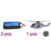 goosky e2 uh-1y 2.4g 6ch dual brushless direct drive rc rescue simulation helicopter model with lidar positioning