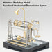 RETROL GF-01 Mechanical Transmission Kit - Functional DIY Expansion for SE-01/02/03 Steam Engine Models