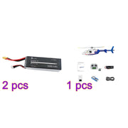 flywing bell-407 470 size 2.4g 6ch military rc helicopter model with ace flight controller, gps, quick release rotors and adjustable left/right-handed controls (rtf version)