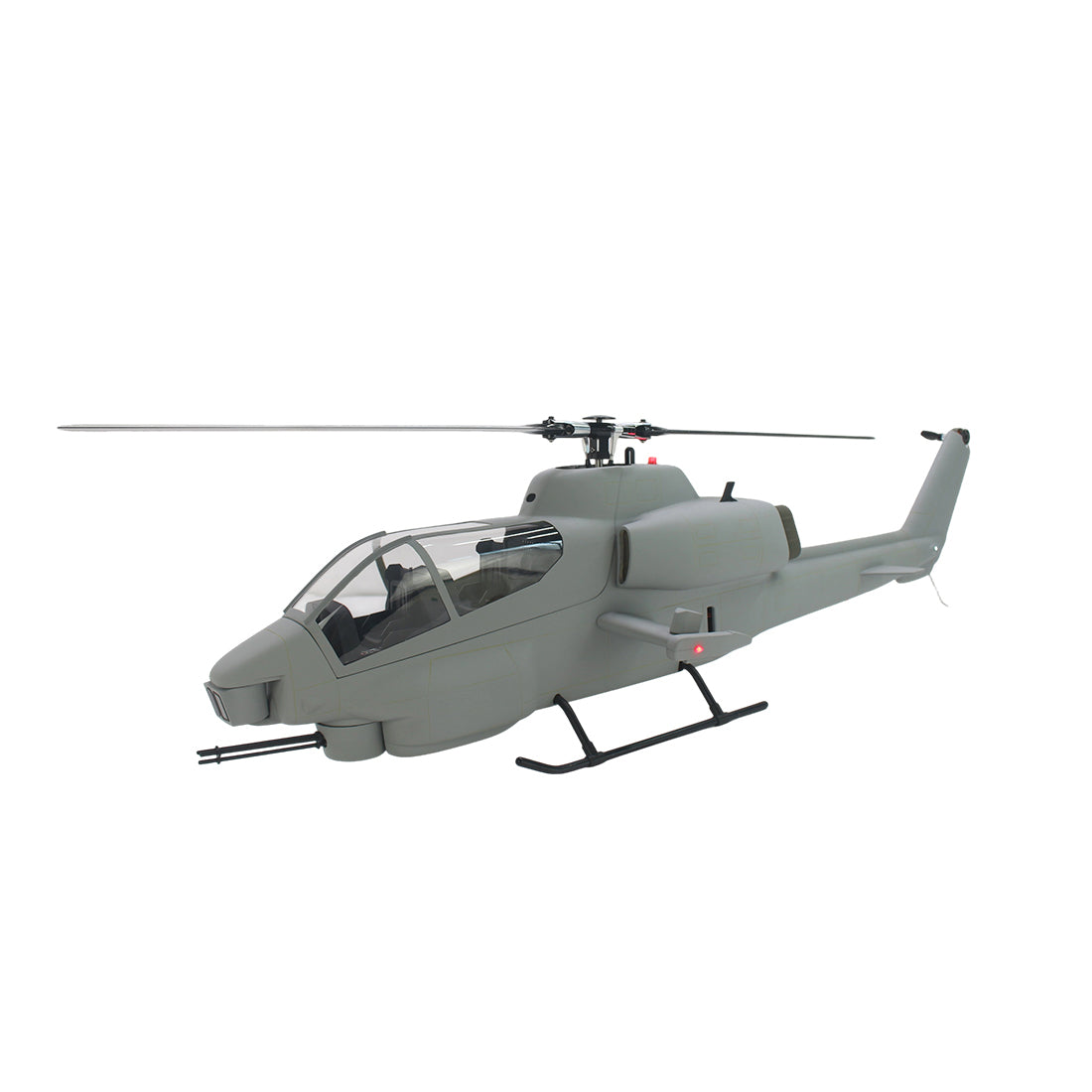 flishrc fl500 bell ah-1 cobra 500-class 2.4ghz 6ch scale rc helicopter with l7 flight controller, 4-mode gps positioning, realistic cockpit  rtf remote control helicopter