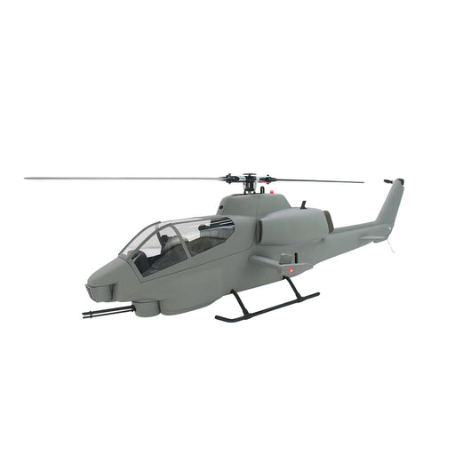 flishrc fl500 bell ah-1 cobra 500-class 2.4ghz 6ch scale rc helicopter with l7 flight controller, 4-mode gps positioning, realistic cockpit  rtf remote control helicopter