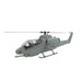 flishrc fl500 bell ah-1 cobra 500-class 2.4ghz 6ch scale rc helicopter with l7 flight controller, 4-mode gps positioning, realistic cockpit  rtf remote control helicopter