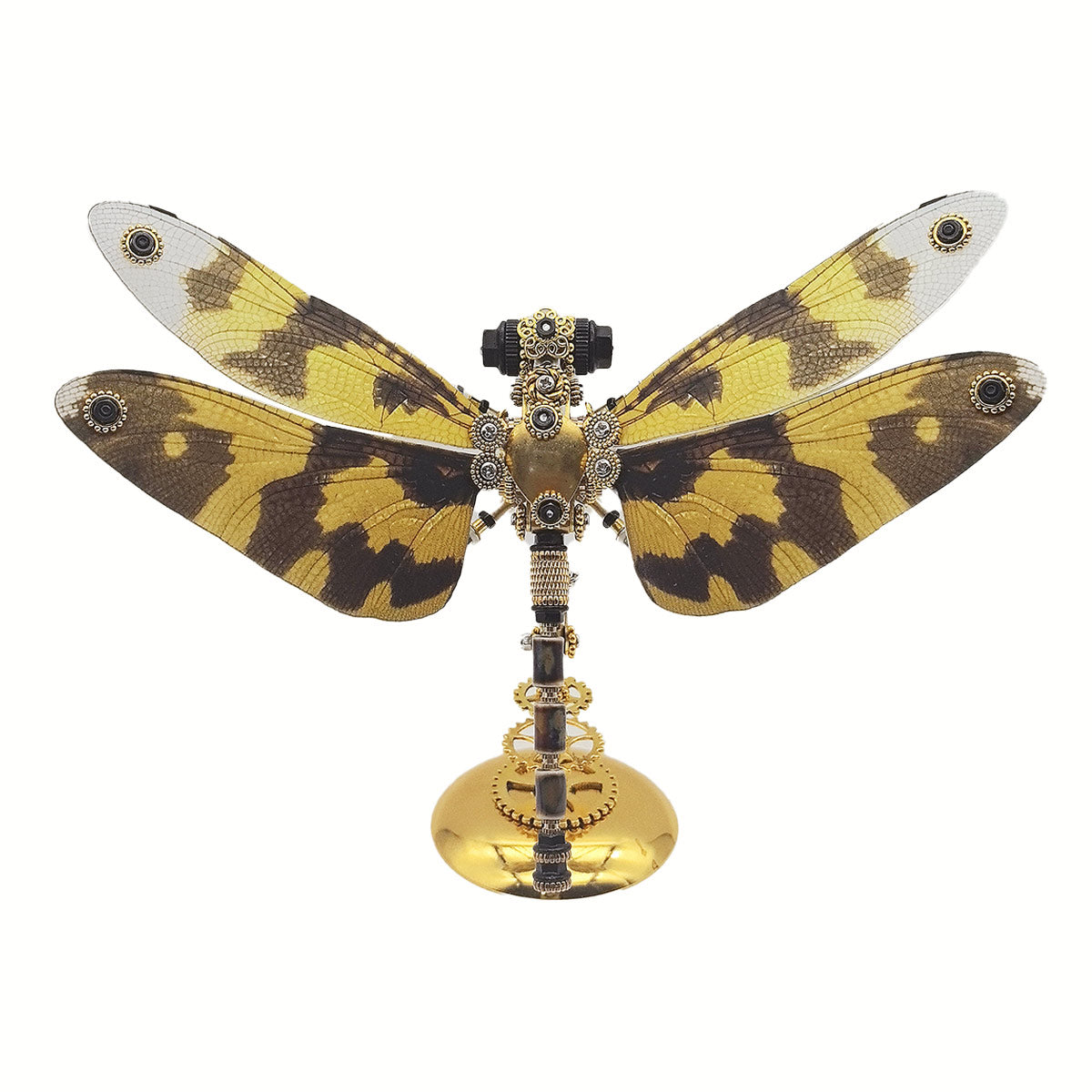 3D Metal Steampunk Insect Assembly Model Kit with Magnetic Display Base