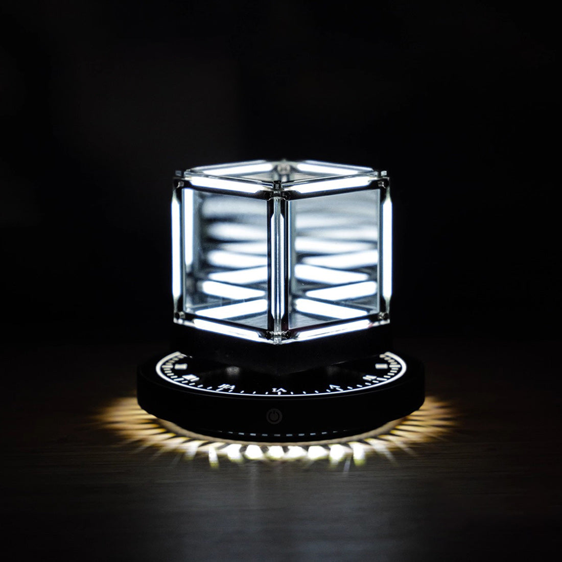 Magnetic Levitation Cube Desk Decor - EngineDIY