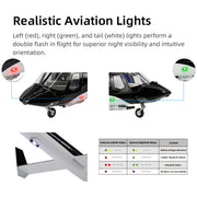 flywing bell 222 airwolf 2.4g 6ch 470-class rc military helicopter model with retractable landing gear, ace flight controller, gps positioning & m1 and m2 stick-mode (rtf)
