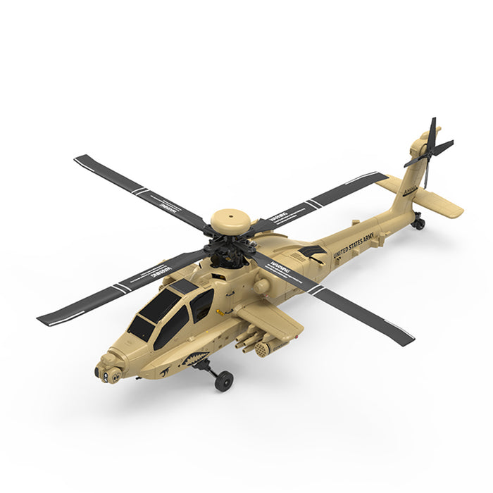 wolfbush & yu xiang f11-n ah64 apache rc helicopter – 1/32 scale 2.4g 6ch coaxial dual rotor with optical flow altitude hold