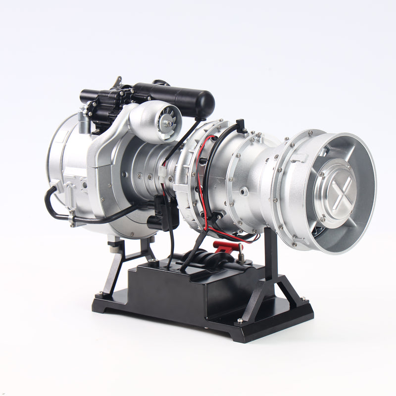 teching 1/4 scale metal simulation electric military helicopter turboshaft engine model kit