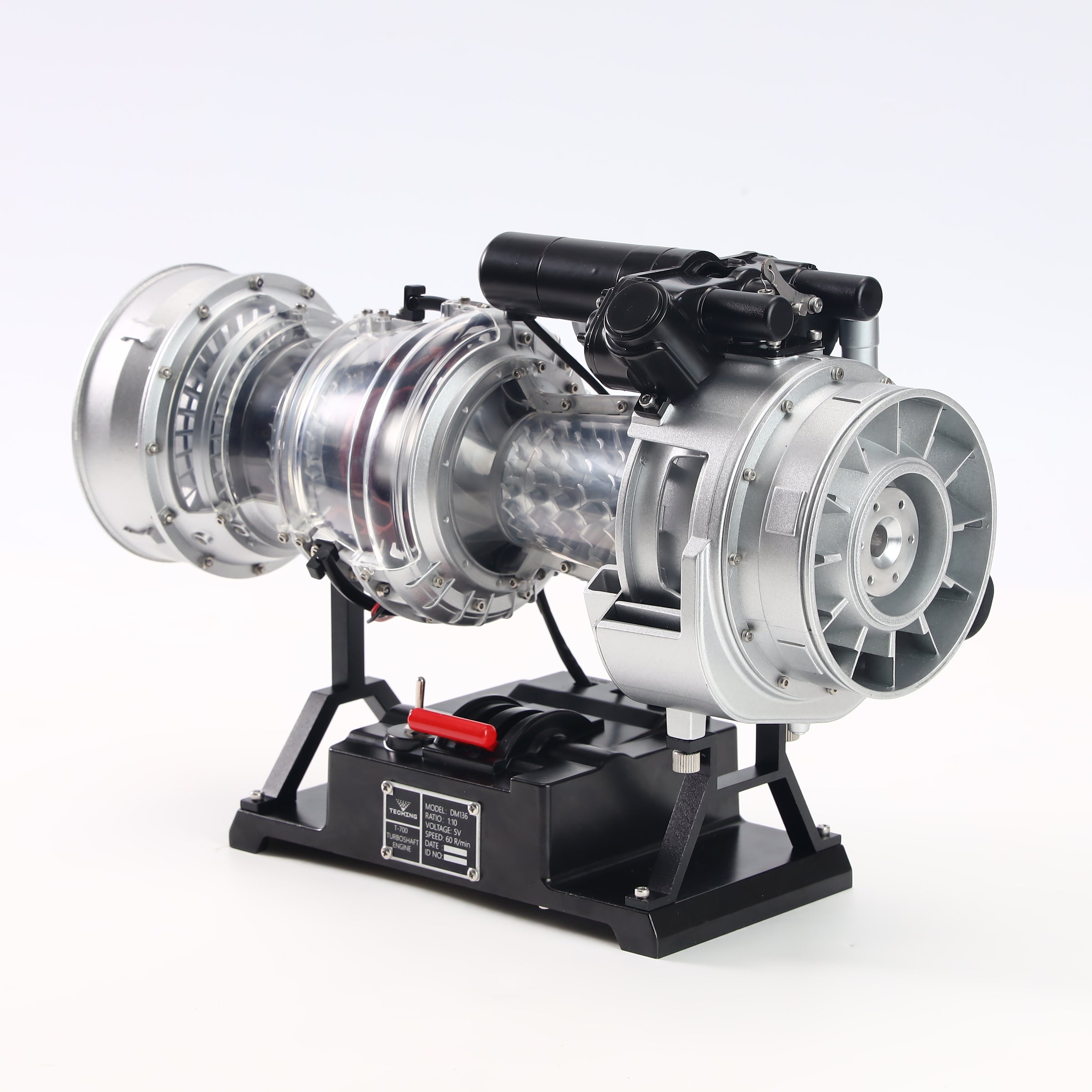 TECHING Full Metal Working Turboshaft Engine Model Kit - Build Your Own ...
