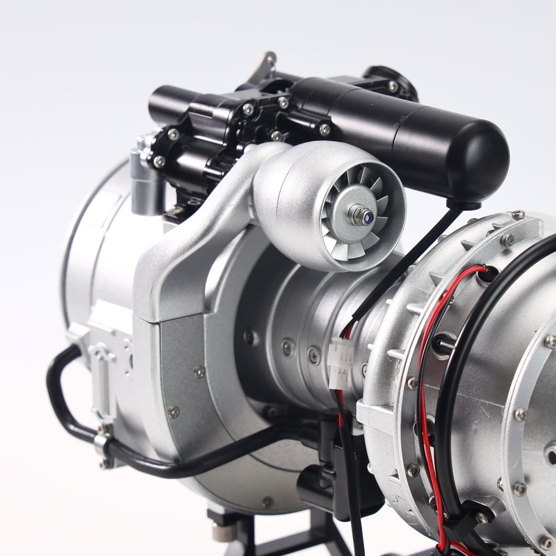 teching 1/4 scale metal simulation electric military helicopter turboshaft engine model kit