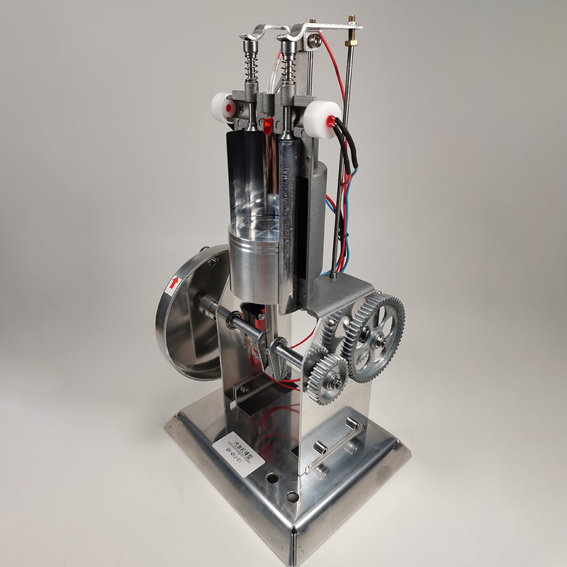 J31008 Single-Cylinder Four-Stroke Gasoline Internal Combustion Engine Teaching Model Experimental Instrument STEM Toy - EngineDIY