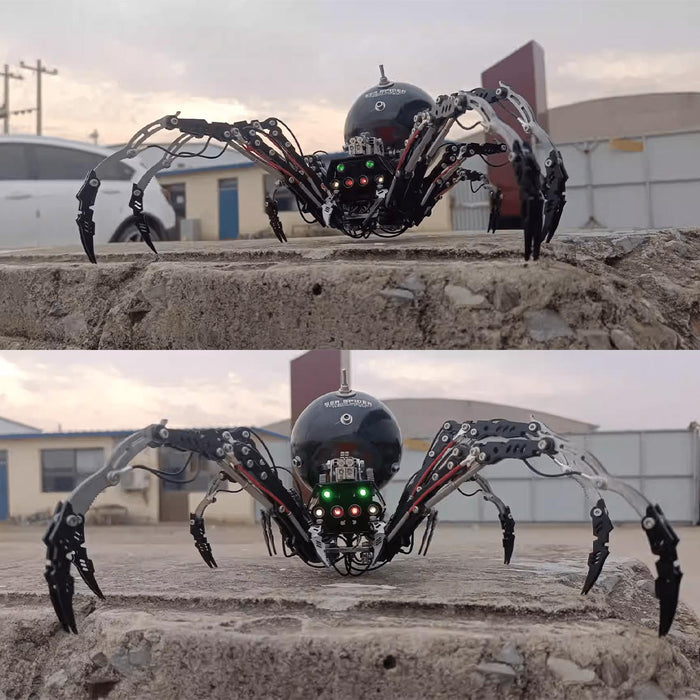 3D Mechanical Spider Assembly Model DIY Punk Movable Model Creative Ornaments