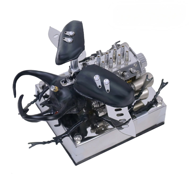 Motor Like Insect Mechanical Beetle Dynamic Mini V8 Simulation Insect Engine - EngineDIY