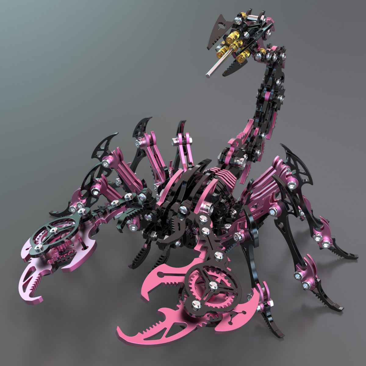 3D Metal Steampunk Mechanical Scorpion Model Kit