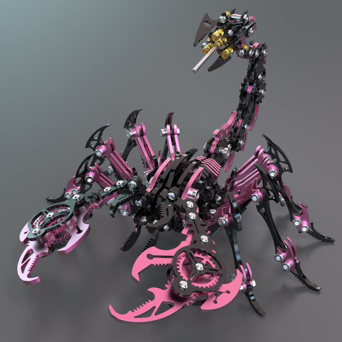 3D Metal Steampunk Mechanical Scorpion Model Kit