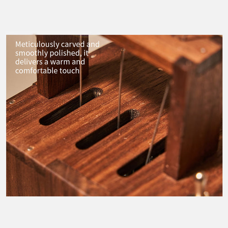 wooden whale music box dynamic model