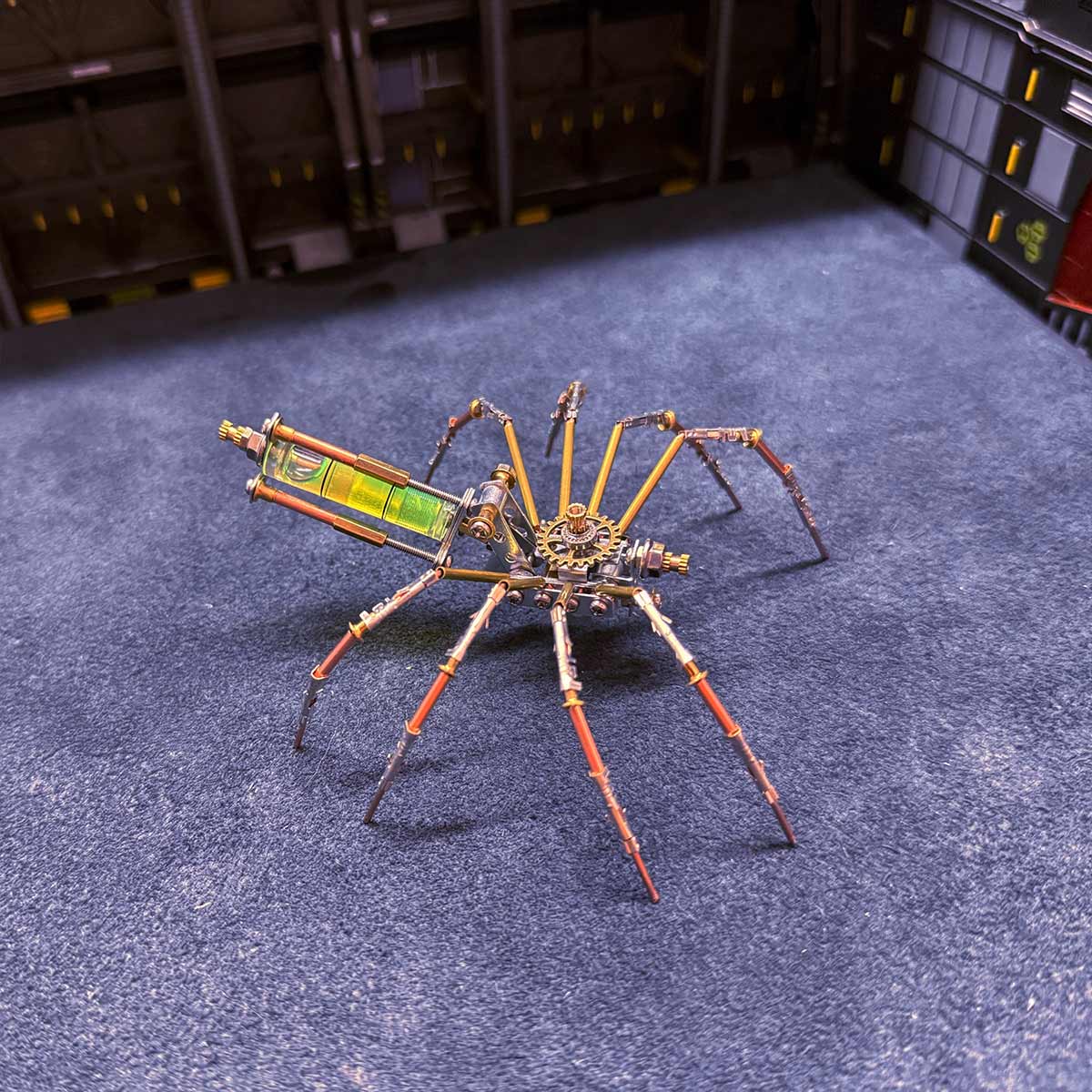 3D Metal Mechanical Spider Assembly Model Kit