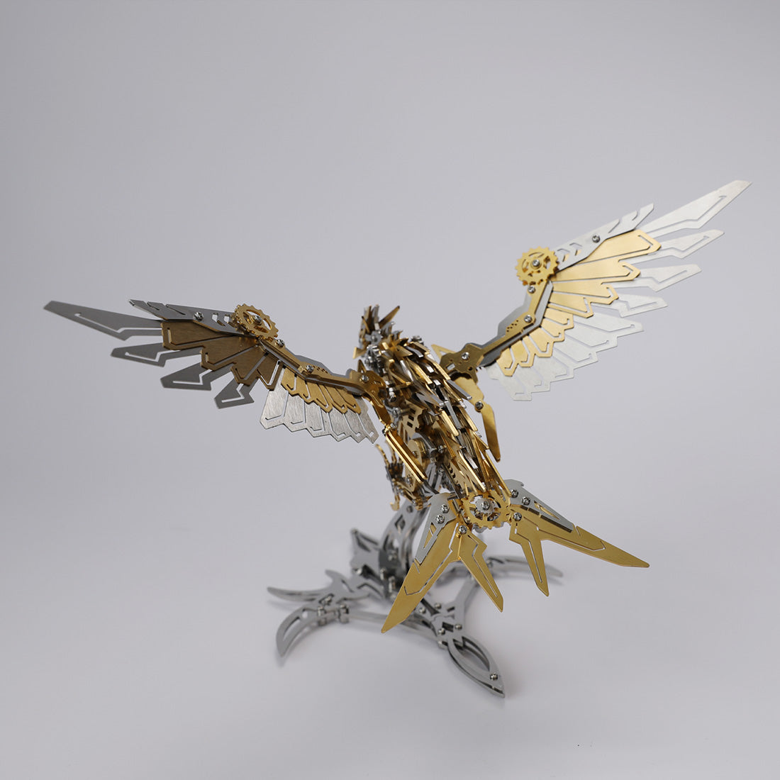 falcon predator 3d metal mechanical bionic assembly model kit