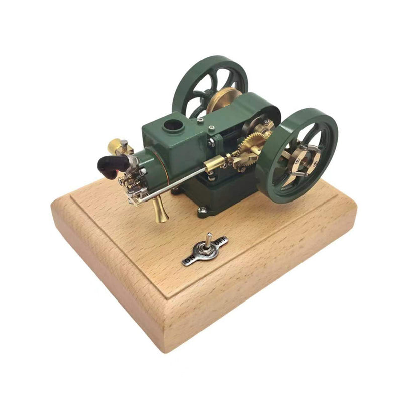 M17 1.6cc Mini Micro Hit and Miss Engine Evaporated Water-cooled 4 Stroke Horizontal Gasoline Engine Internal Combustion Engine Model - EngineDIY