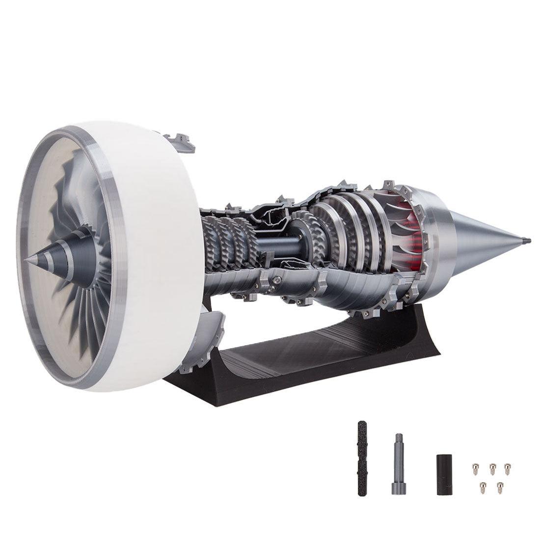 SKYMECH TRENT900 1/15 Scale 3D Printed Functional Turbofan Aircraft En ...