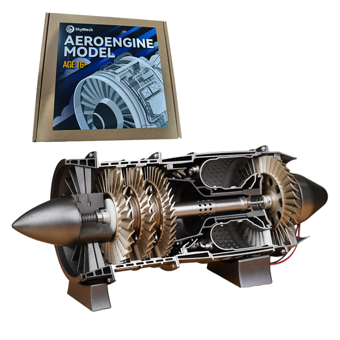 WP85 Turbojet Engine Model Kit that Works EngineDIY