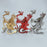 3D DIY Meow King Metal Colorful Animal Assembly Model
