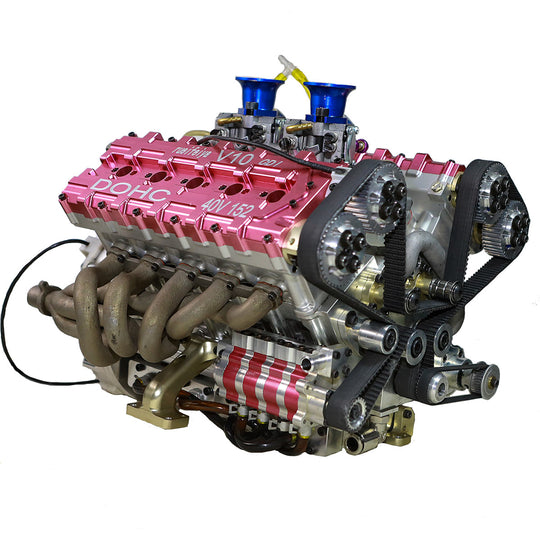 ruifeiya V10-150 v10 150cc dohc 40-valve 4-stroke water-cooled internal combustion gas engine model