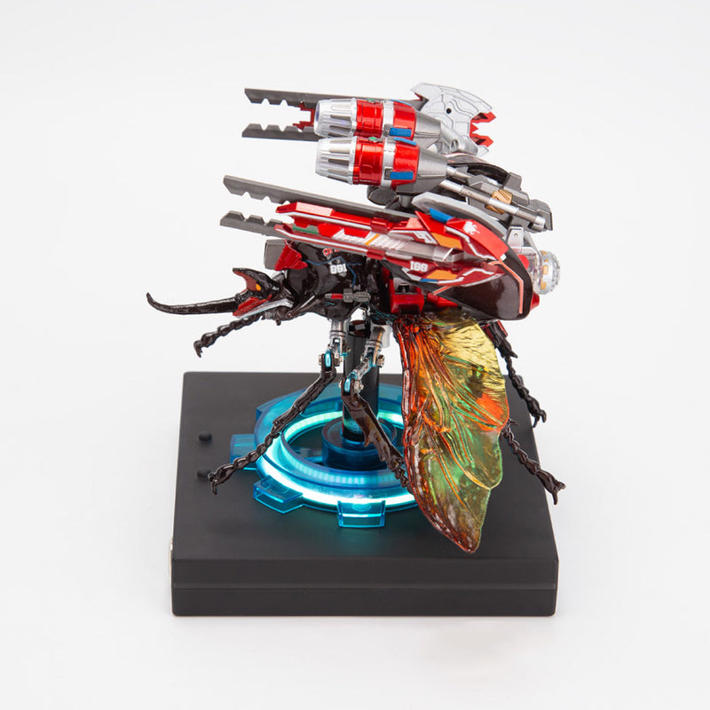 List Of Insect Bionic Models 3D Mechanical Bionic Beetle Assembly Model Kit with LED Lighting Eight ...