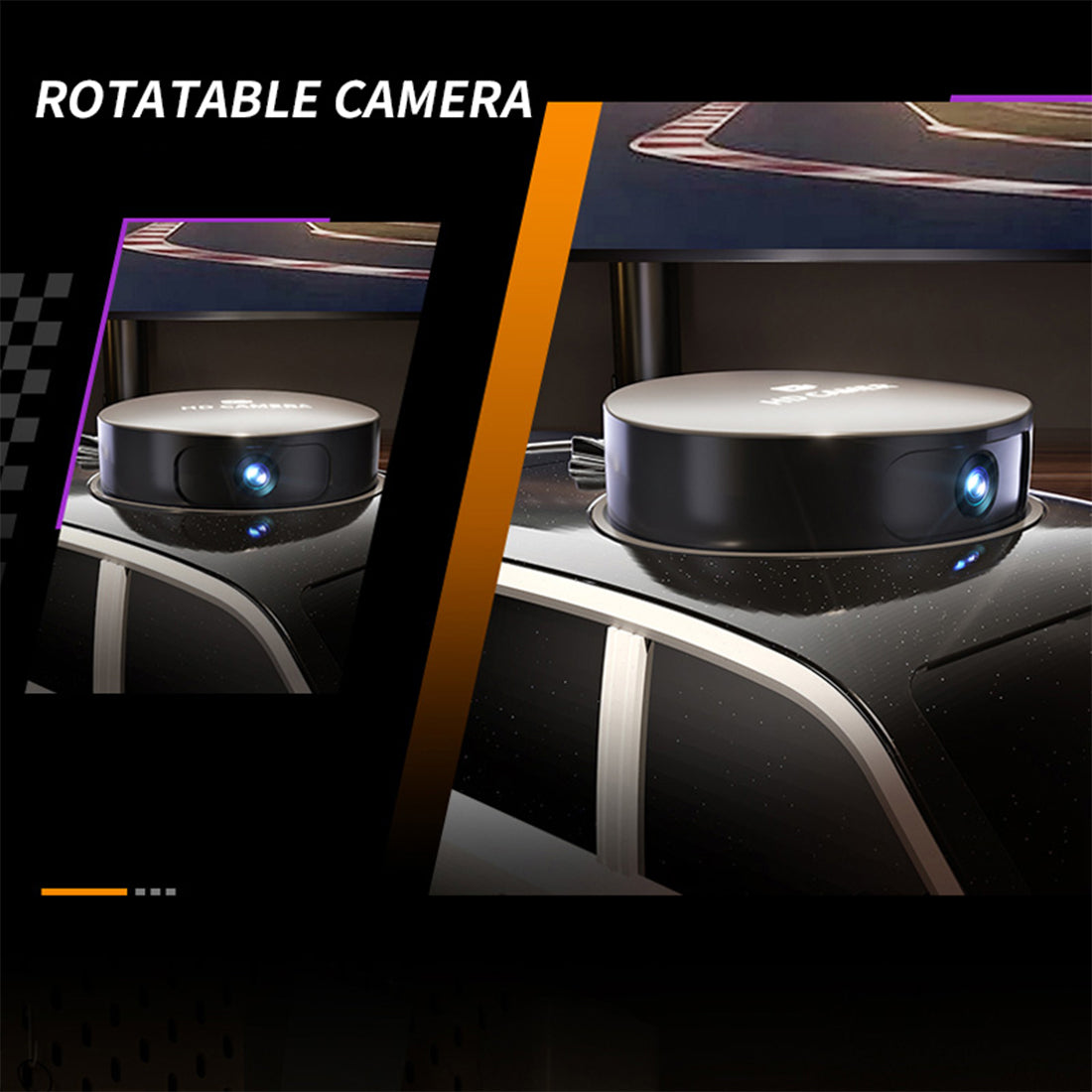 1/20 scale fpv rc car with screen controller, 720p hd camera, 270° rotating camera, one-key drift-rtr version