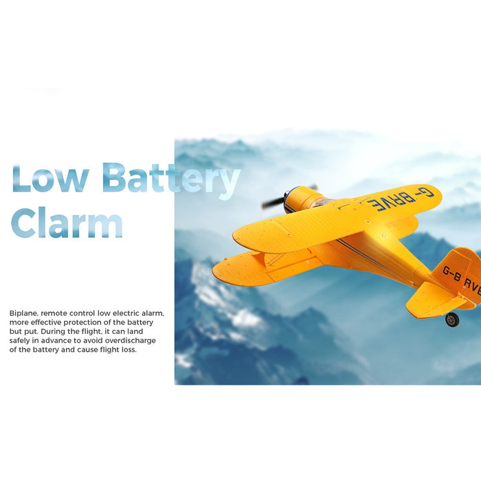 xk a300 beech d17s biplane 3d/6g 2.4g 4ch brushless scale rc airplane model, 550mm wingspan epp fixed wing aircraft with quick release