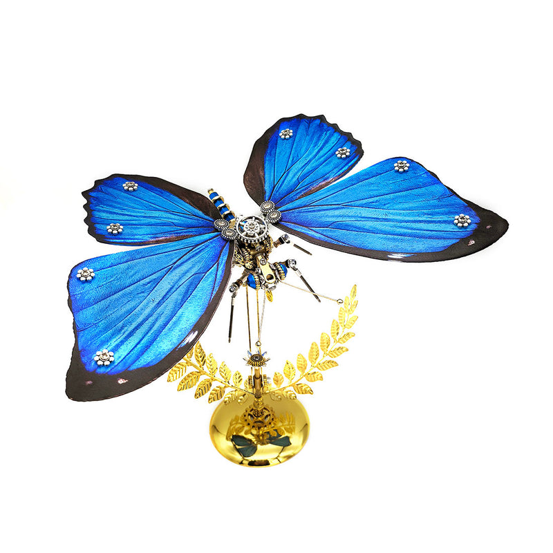 3D Mechanical Butterfly Assembly Model Kit for Art Collectors - EngineDIY