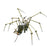 3D Nocturnal Hunter Spider DIY Steampunk Metal Assembly Animal Model Halloween Decor