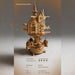 wooden diy sky sanctuary castle 3d model kit desk decor & gift
