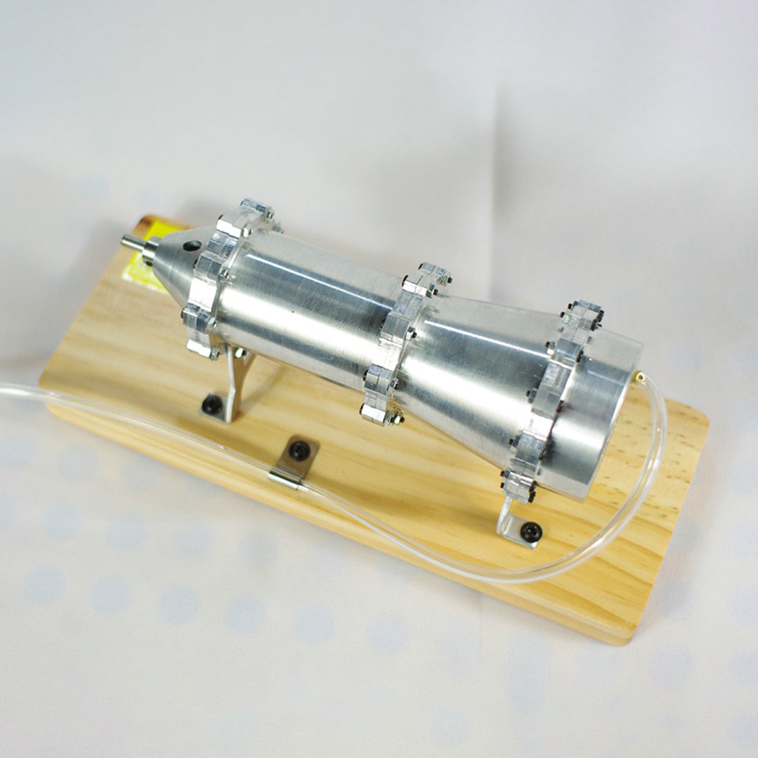 Working Multi-Stage Centrifugal Steam Turbine Model, Alloy External Combustion Engine Demonstration Model for Educational Science Teaching Display - EngineDIY
