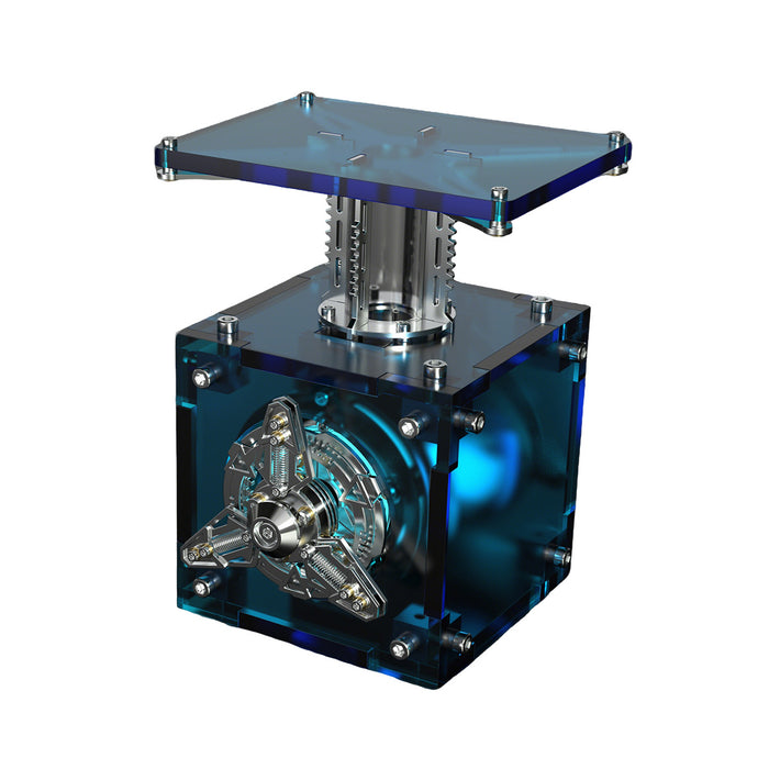 luminous acrylic mechanical display base diy metal stand