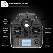 V070 GPS RC BAIT BOAT – 12000MAH, 500M RANGE, 1.5KG DUAL-HOPPER, 40 WAYPOINTS