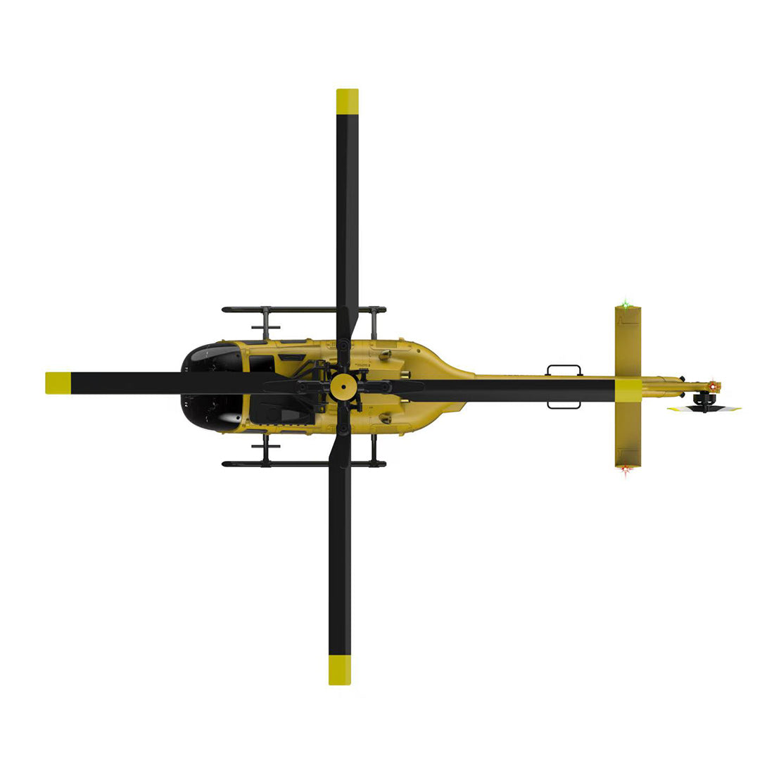 rc era c180 1/25 scale 2.4g 6ch single rotor flybarless rc helicopter model with barometer, tof lidar altitude hold & optical flow positioning (rtf version)