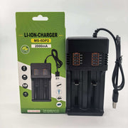 USB Intelligent Fast Charger for 3.7V/4.2V 18650 Lithium Batteries - EngineDIY